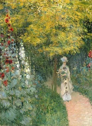 Jardín de rosas, 1876